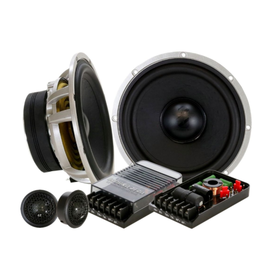 Ground Zero GZHC 165.2 2-drożny pasywny zestaw głośnikowy Sound Quality o średnicy woofera 165 mm. Moc woofera 130 W RMS
